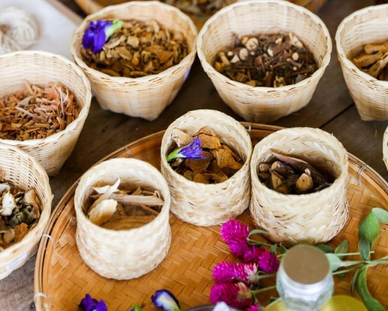 Workshop Making Herbal ball & herbal inhaler - Hang Tueng Farm in Chiang Mai Province: Where the workshop starts
