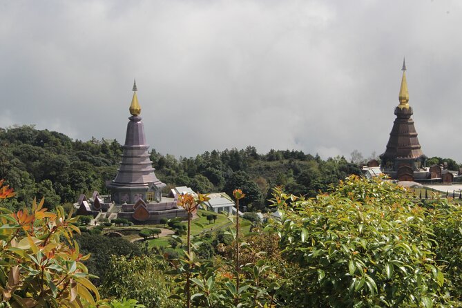 Wow! Doi Inthanon National Park Adventure, Lunch & Entry Included - Twin pagodas on the high ground: royal symbolism and a calmer pace